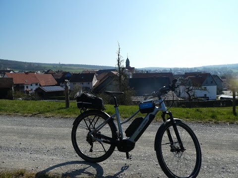 Fulda-Radweg 1. Teil. Von Bad Salzschlirf bis zur Fuldaquelle.