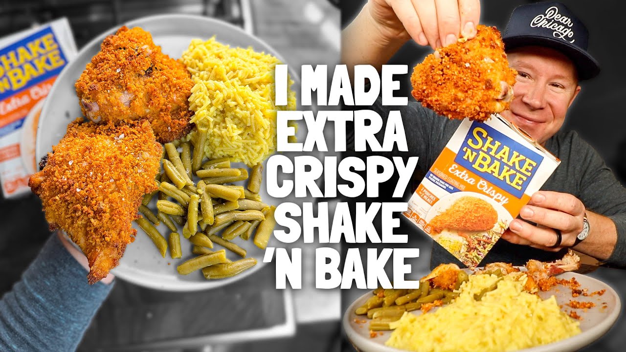 My First Time Eating 'Extra Crispy' Shake 'N Bake 🍗