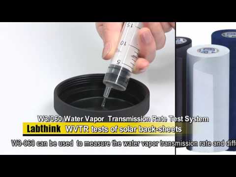 How to Test Water Vapour  & Moisture Permeability for Solar Backsheet - Labthink