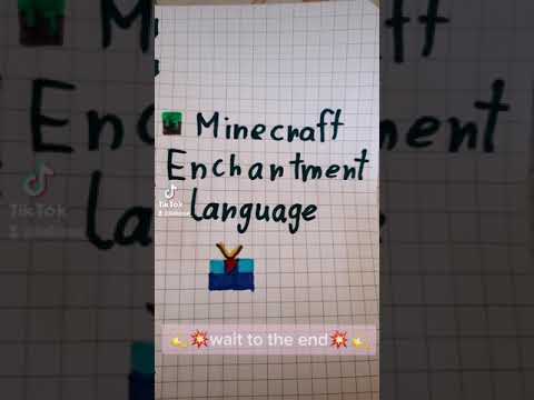 goofy773 - Minecraft Enchantment language