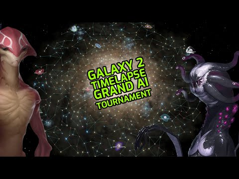 Stellaris Timelapse Grand AI Tournament 2022 - Galaxy 2 - 200 years Starting Round
