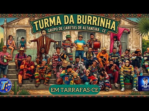 Os Caretas da Turma da burrinha de Altaneira em Tarrafas -CE