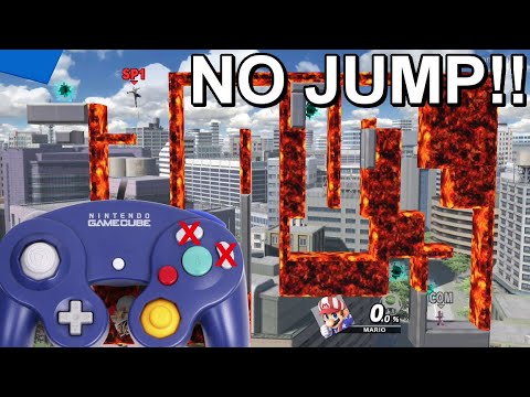 Who Can Make It? No Jump Challenge Lava Maze -  Super Smash Bros. Ultimate