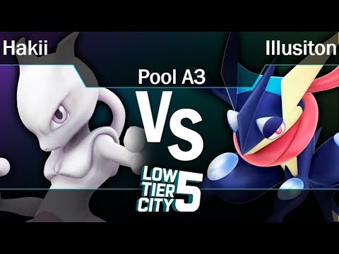 LTC 5 - SU | Hakii (Mewtwo) vs Illusiton (Greninja) Pool A3 - Smash 4