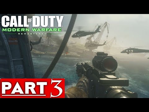 Call of Duty Modern Warfare Remastered Walkthrough Part 3 Charlie Don't Surf