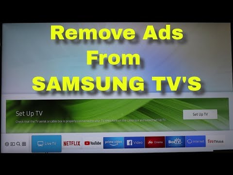 How To Block Interest Based Ads On Samsung Smart Tv & Remove Smart Feature Notifications Video