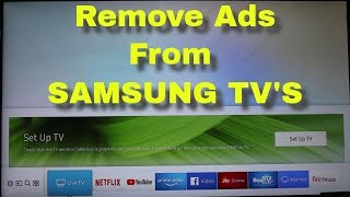 How To Block Interest Based Ads On Samsung Smart Tv & Remove Smart Fea