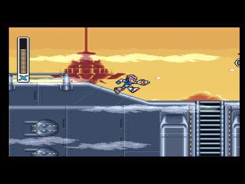 Mega Man X3: Gravity Beetle Stage