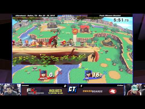 Aftershock - Locuan vs Critter - Smash Wii U