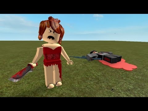 Survive from Red Dress Girl | Roblox Video