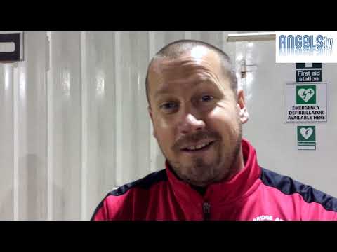 TONBRIDGE ANGELS VS CARSHALTON ATHLETIC - Post match interview 29/12/2018