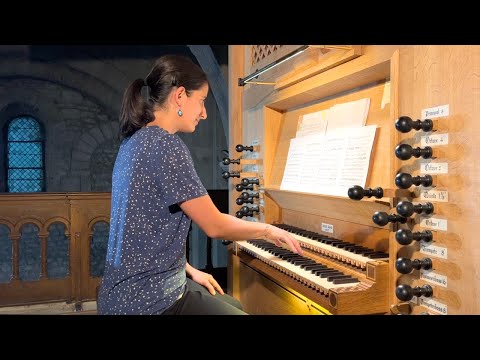 J.S. BACH - Wachet auf, ruft uns die Stimme BWV 645 (Anne-Isabelle de Parcevaux, organ)