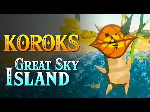 Zelda: Tears of the Kingdom - All Korok Seeds (Great Sky Island) Locations #001 - #019