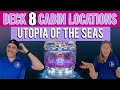 Utopia Of The Seas Cabin Deck 8 Tall Man S Cruise Adventures