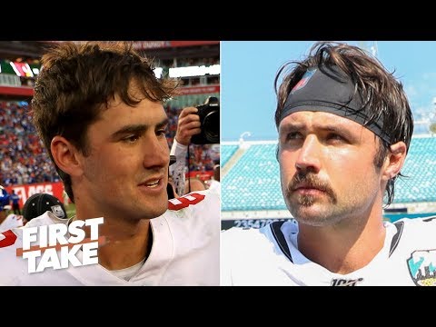 NFL Week 4 look-ahead: Daniel Jones vs. the Redskins, Gardner Minshew vs. the Broncos | First Take Video