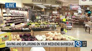 Ways to save money when grocery shopping for Memorial Day barbecues