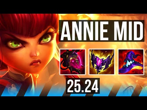 ANNIE vs KATARINA (MID) | 52K damage | EUW Master | 25.24