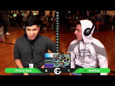 Super Smash Bros. Ultimate: PrinCe~KeX (Fox) V Mz. | fiNESSe (Ness) - Synthesis 44