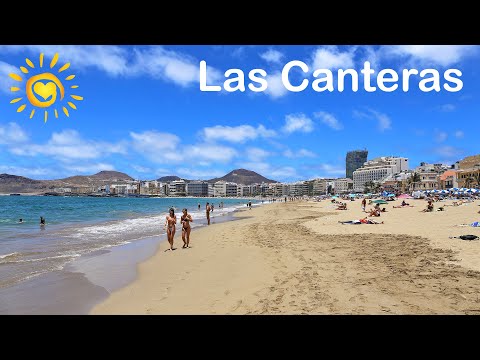 Las Canteras beach in Las Palmas - Gran Canaria