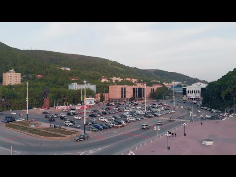 Лето на Камчатке Центр города Петропавловск-Камчатский