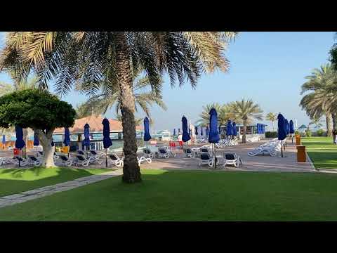 Early Morning Scenic View, Bin Majeed Beach Resort, Ras Al Khaimah, United Arab Emirates.