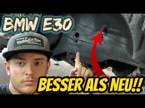Erster Teil am E30 ist geschafft! 🔥(Komplette Restauration notwendig)!! | BMW E30 PROJEKT