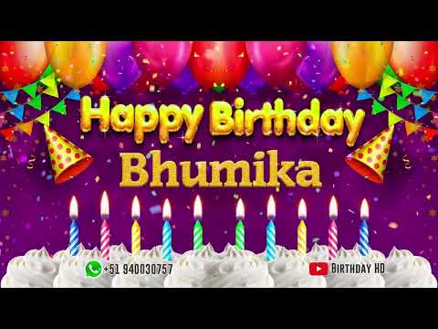 Bhumika Happy birthday To You - Happy Birthday song name Bhumika 🎁