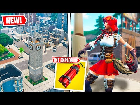 DISTRUGGIAMO PINNACOLI CON LA NUOVA DINAMITE DI FORTNITE