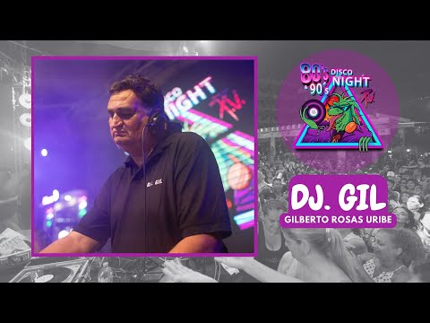 Dj. Gil, set retro con tornamesas 90´s del evento en Puerto Vallarta, Jal 4 de mayo 2025.