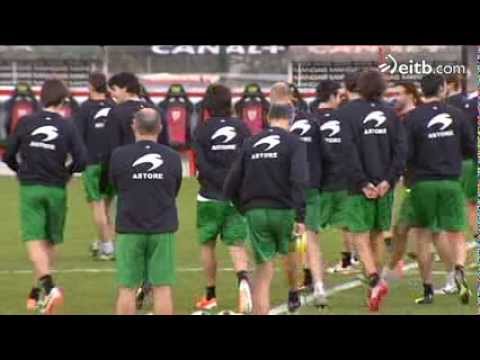 Entrenamiento de la Euskal Selekzioa