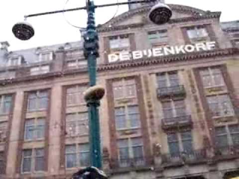 Amsterdam day time snow 23rd march 2008