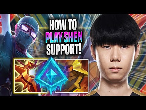 LEARN HOW TO PLAY SHEN SUPPORT LIKE A PRO! - GEN Lehends Plays Shen SUPPORT vs Rakan! | Season 2022