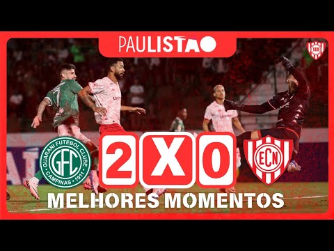 Guarani 2x0 Noroeste | Melhores Momentos | 4° Rodada Paulistão 2025
