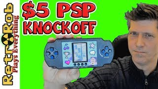 This PSP Knockoff is Something Else! Unboxing and Gameplay of the 8 in 1 SUPERGAME!