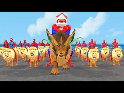 Game playing Spider Man Loves Female Hulk Saves The Best Spider Man Team