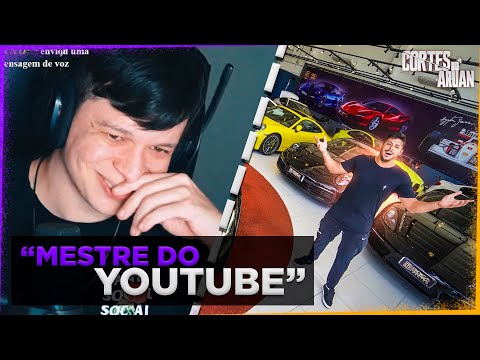 ARUAN REAGE A FUI NA LOJA COMPRAR MEU CARRO NOVO DOS SONHOS (RENATO GARCIA) - Cortes do Aruan