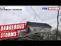 Severe Weather Leaves A Trail Of Debris Throughout Tennessee Valley