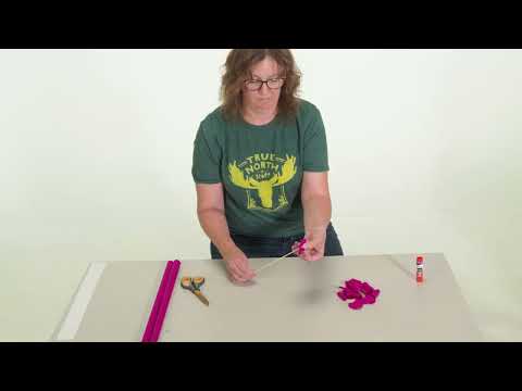 Crepe Paper Lupine | True North VBS Decorating