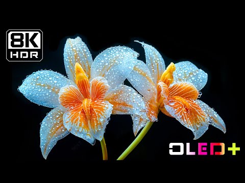 BEST OF OLED – Enchanting Blooming Flowers in 8K HDR | Dolby Vision™