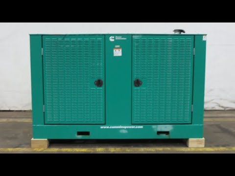 Cummins DSGAA 100 kW diesel generator QSB7-G5 EPA Tier 3 engine, 151 Hrs, Yr 2013 - CSDG # 2744