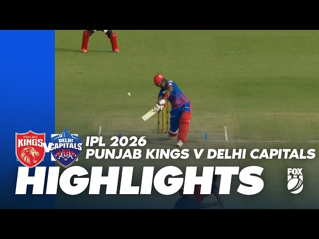 Delhi Capitals v Punjab Kings | Full Match Highlights | Game 35 IPL 2026 | Fox Cricket
