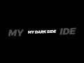 Dark Side X Aaja Sanam Song Status New Trending Black Screen Status New Whatsapp Status