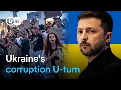 澤連斯基為何在反腐改革上反其道而行之 | DW News (Why Zelenskyy reversed course on anti-corruption reform | DW News)