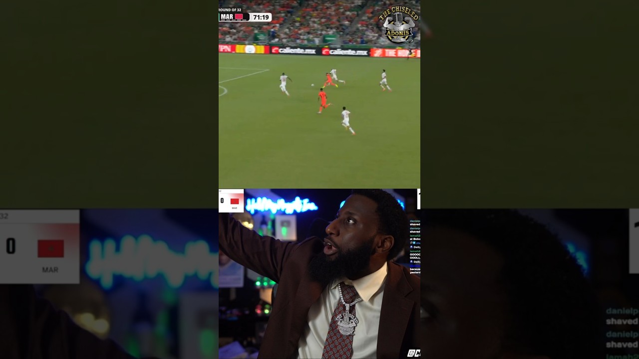 WHAT A MOMENT FOR GAKPO #Netherlands #Morocco