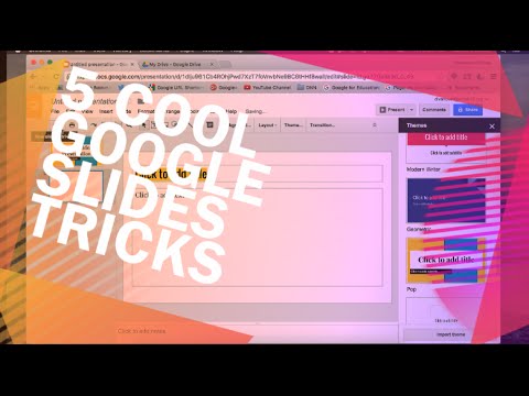 Technology Tip of the Week - 5 Cool Google Slides Tricks