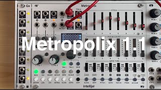 Video thumbnail for Metropolix - version 1.1 - Accumulator Enhanced by Intellijel