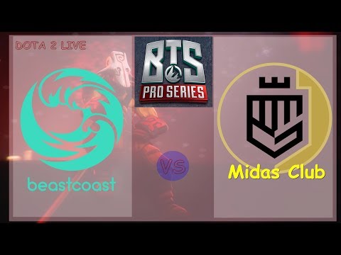 Beastcoast VS Midas Club [DOTA2 LIVE] BTS Pro Series Season 2: Americas