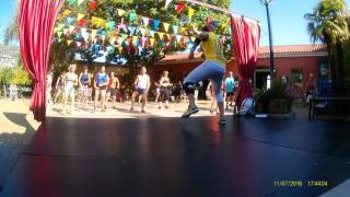 Zumba au Domaine de l'Olivaie Juillet 2016