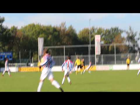 H) Woudenberg jo17-1 vs ASC Nieuwland jo17-1 op 6-10-18