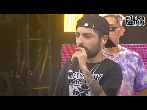 Casi 2 minutos de JOQERR despreciando las rimas de sus rivales en FMS